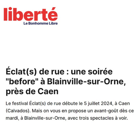 Éclat de rue : une soirée before à Blainville-sur-Orne, près de Caen
