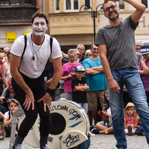 improlocura. Agro the clown. spectacle d'improvisation.