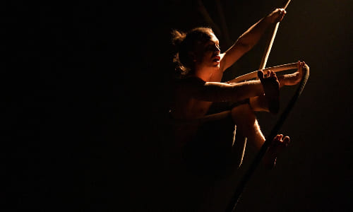 Spectacle de la corde lisse