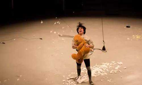 Spectacle du trapèze ballant du Collectif Primavez
