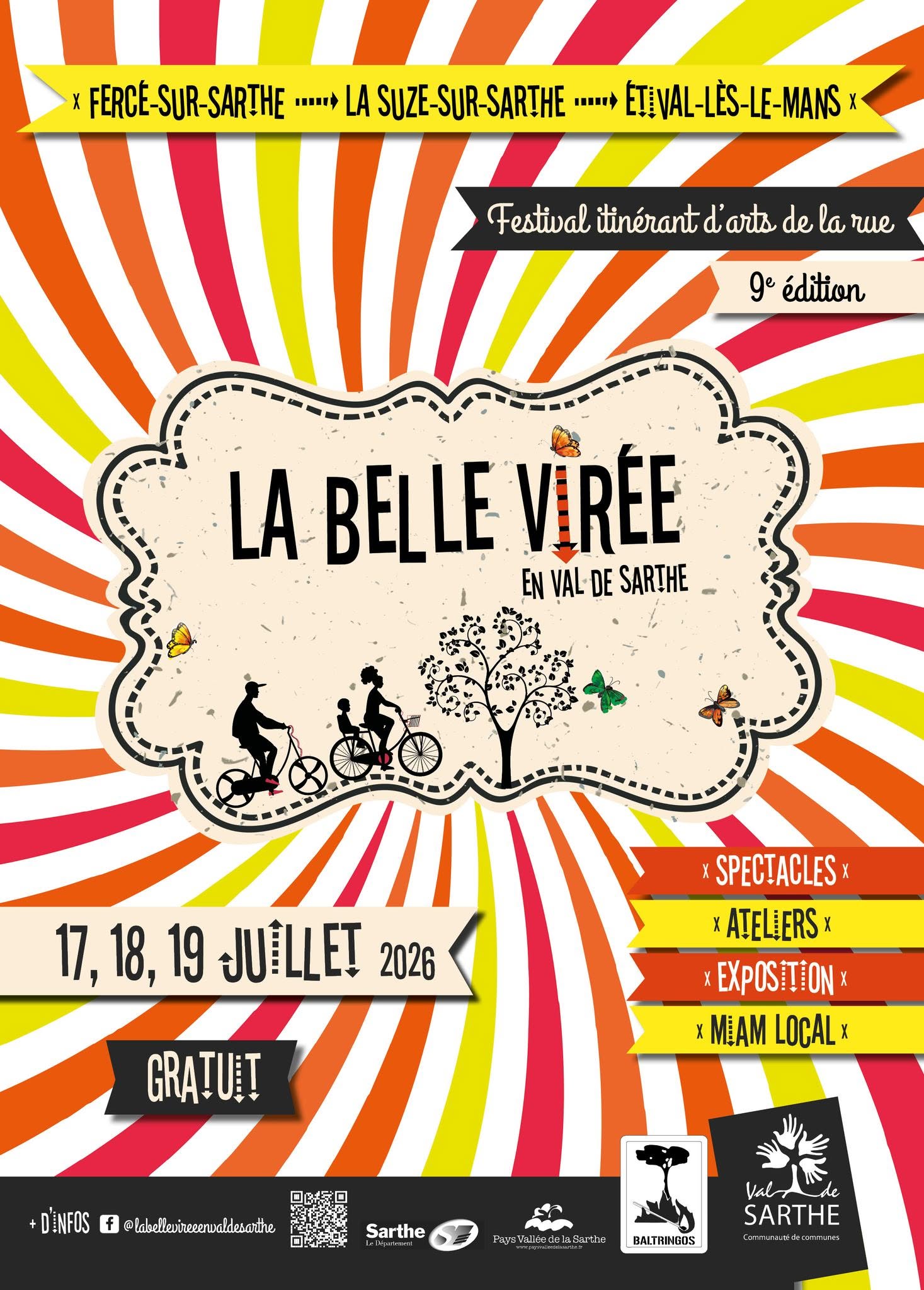 Affiche festival La belle virée