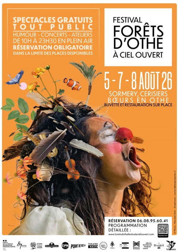 Affiche festival foret d'othe a ciel ouvert