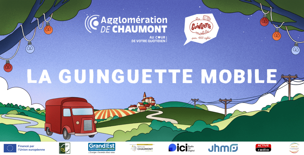 La guinguette mobile - Affiche