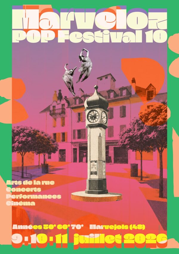 Affiche Marvejols Pop Festival 2026
