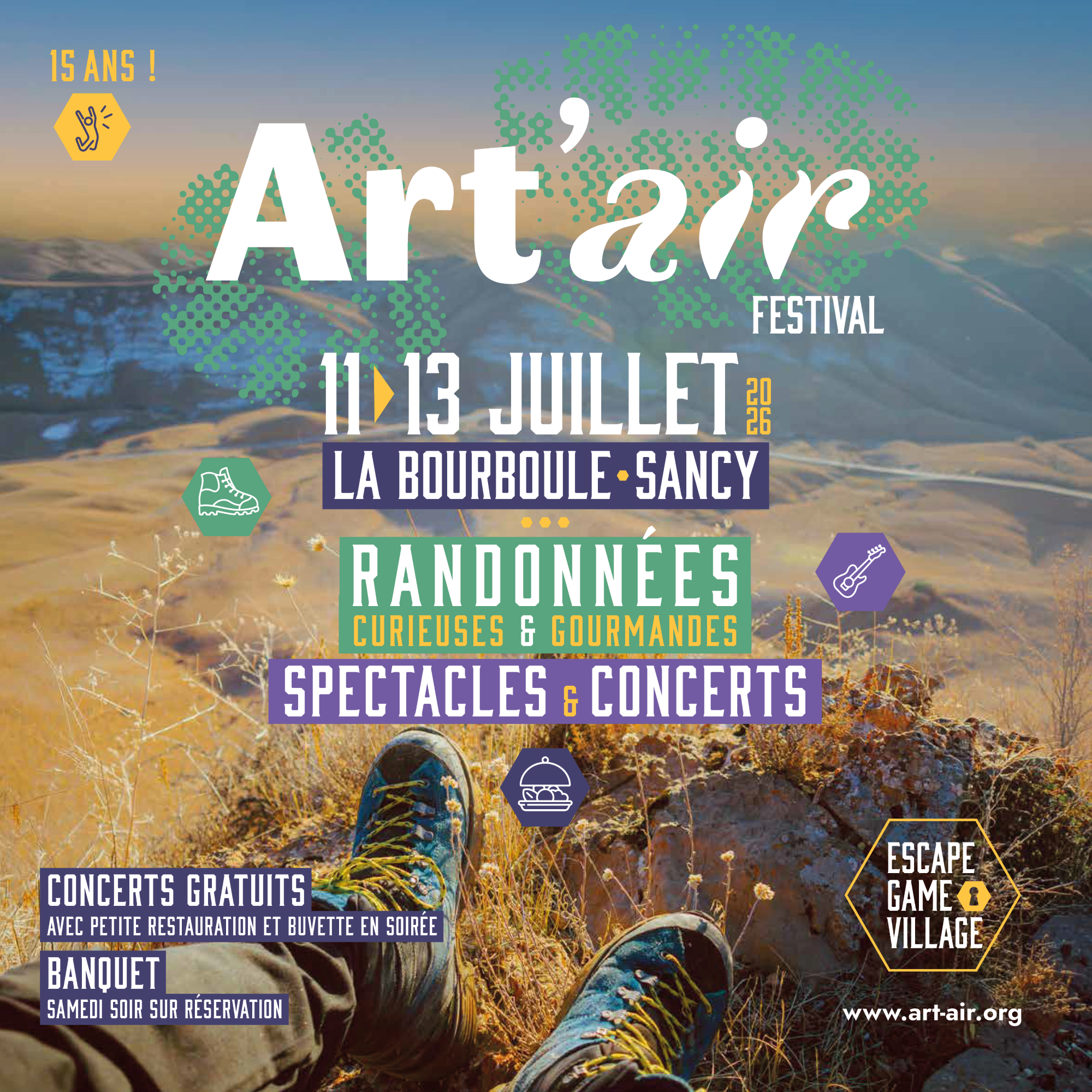 Affiche Art'air festival 2026
